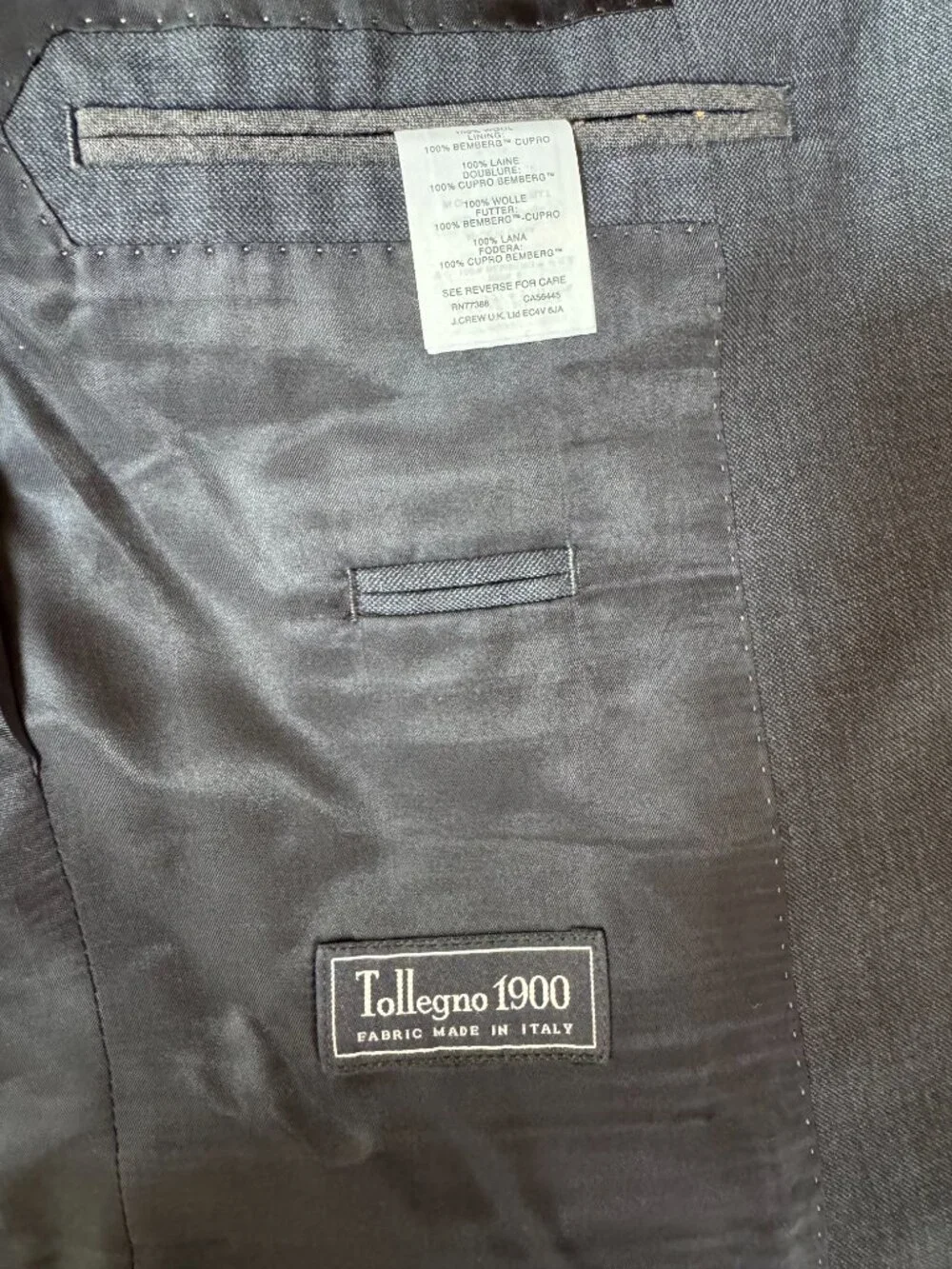 J. Crew Ludlow Slim Suit (Jacket and Pants)